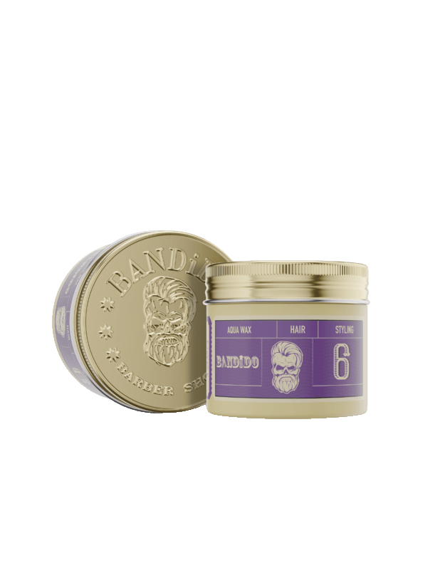 Bandido Aqua 6 Wax Plaukų formavimo vaškas, Medium Violetta, 125ml