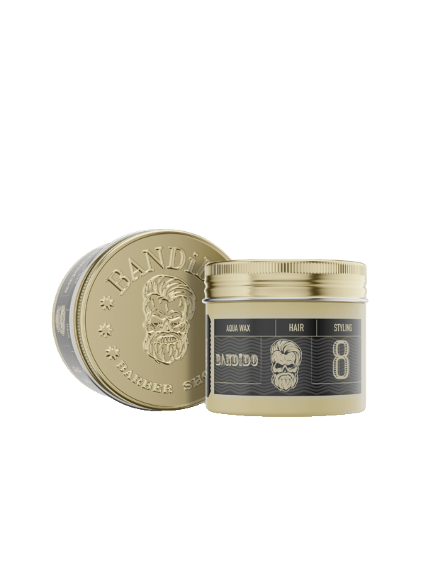 Bandido Aqua 8 Wax Plaukų formavimo vaškas, Extreme Strong, 125ml