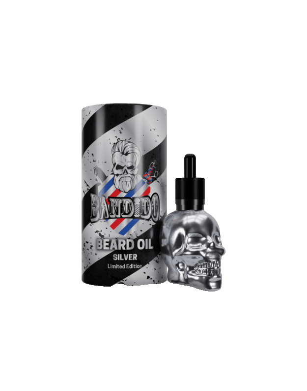 Bandido Beard Oil SILVER Barzdos aliejus, 40 ml