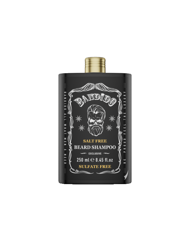 Bandido Beard Shampoo Barzdos šampūnas, 250ml