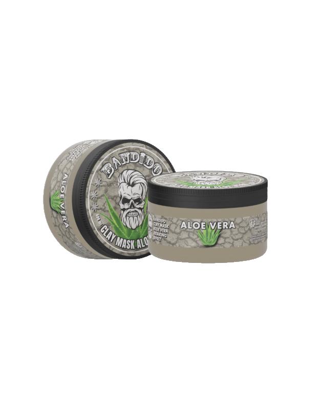 Bandido Aloe Vera Clay Mask Molio kaukė vyrams, 400ml