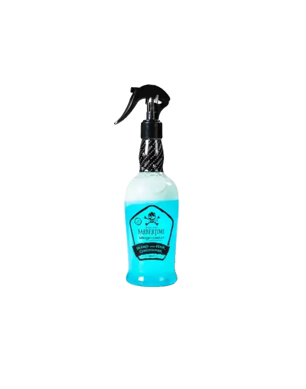 Barbertime Beard & Hair Conditioner Dvifazis kondicionierius barzdai ir plaukams, 400 ml