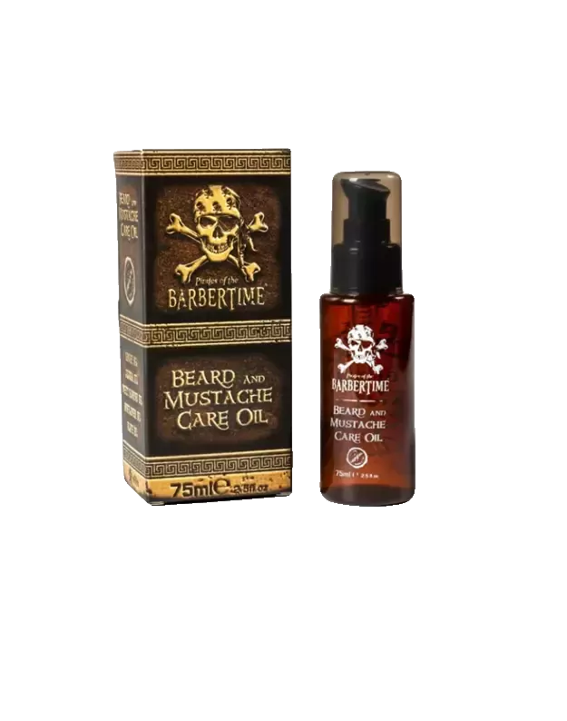 Barbertime Beard & Mustache Care Oil Barzdos ir ūsų aliejus, 75 ml