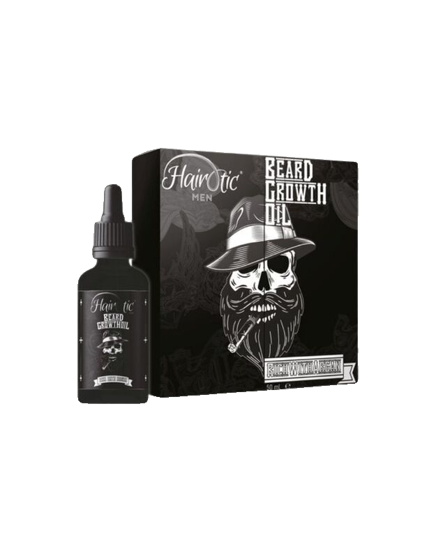 Hairotic Beard Oil Barzdos aliejus magnetinėje dėžutėje, 50ml