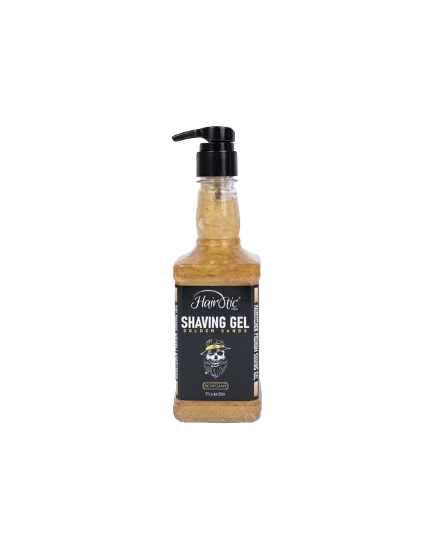 Hairotic Shaving Gel Golden Sands Skutimosi gelis, 500 ml