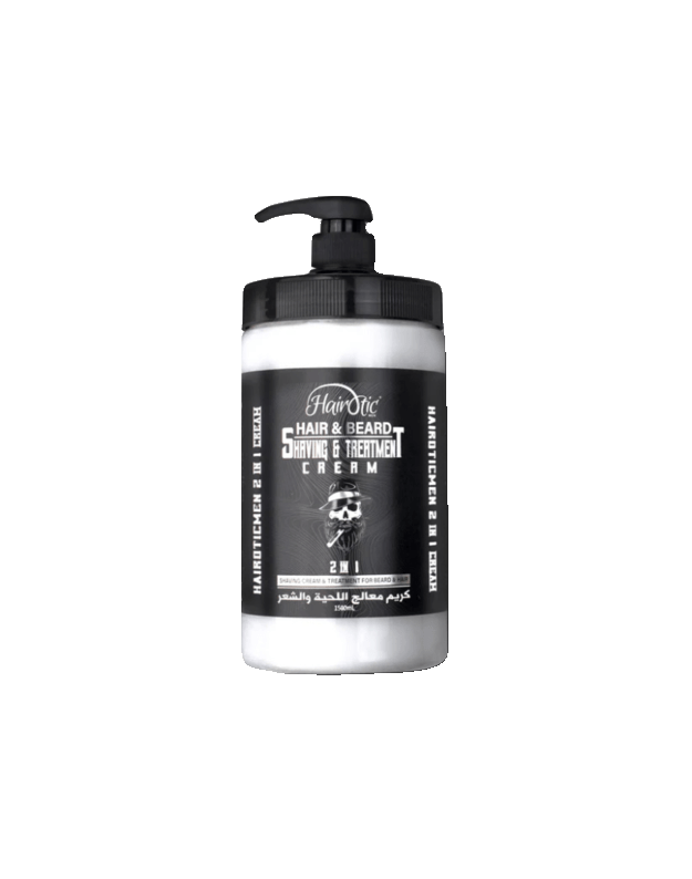 Hairotic Hair & Beard Shaving Cream Skutimosi kremas, 1500 ml