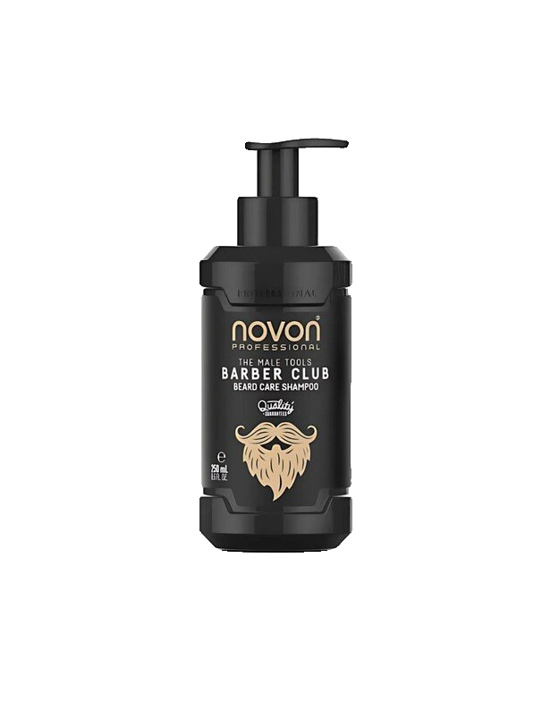 Novon Barber Club Beard Care Shampoo Barzdos šampūnas, 250 ml