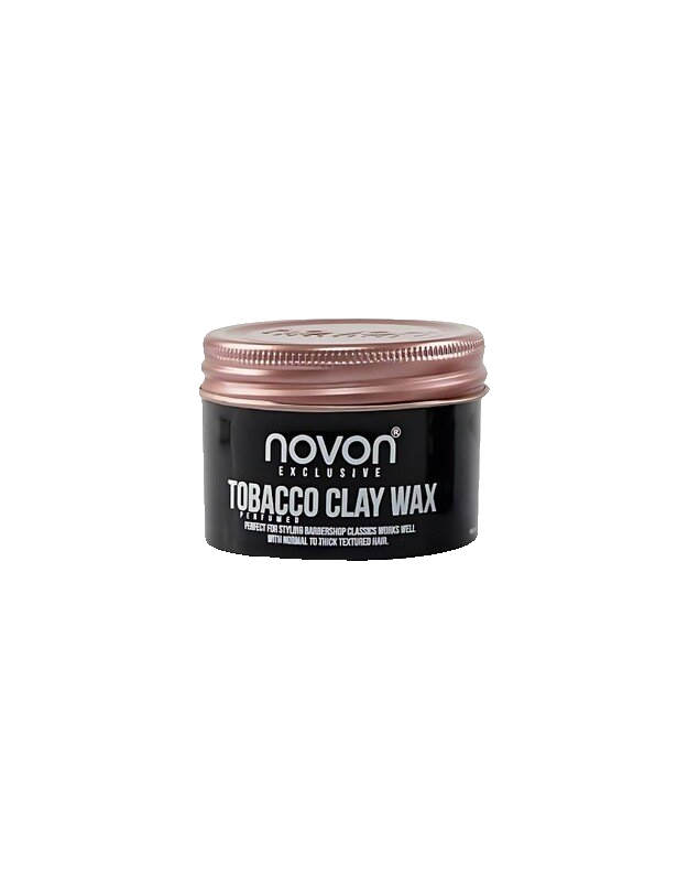Novon Tobacco Clay Wax Plaukų vaškas, 100 ml