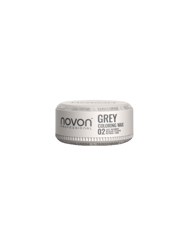 Novon Coloring Wax Dažantis vaškas plaukams ir barzdai, 02 GREY, 100ml