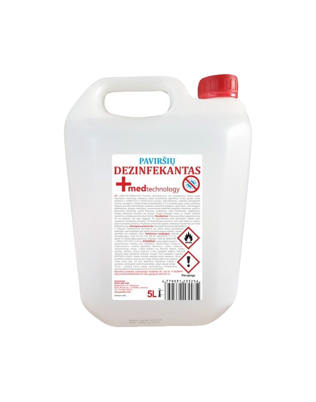 +MEDtechnology Paviršių dezinfekantas, 5 L — Дезінфекція та гігієна