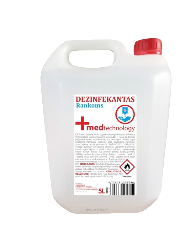 +MEDtechnology Dezinfekantas rankoms, 5L