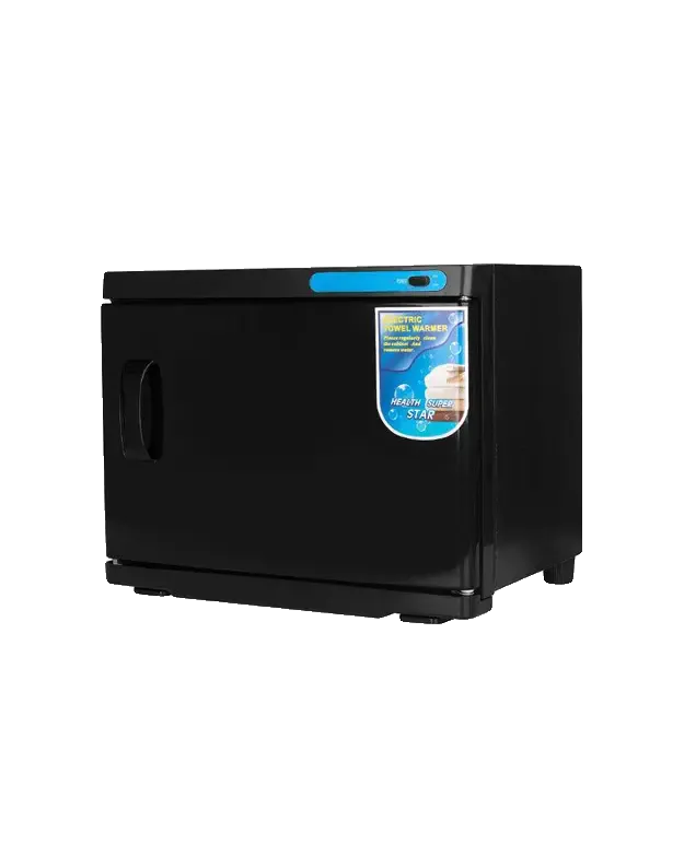 Rankšluosčių šildytuvas su UV-C sterilizatoriumi 23 L, Juodas, 1 vnt.